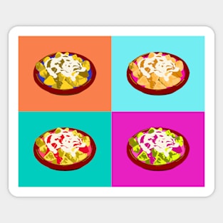 Patatas Bravas Pop Art Sticker